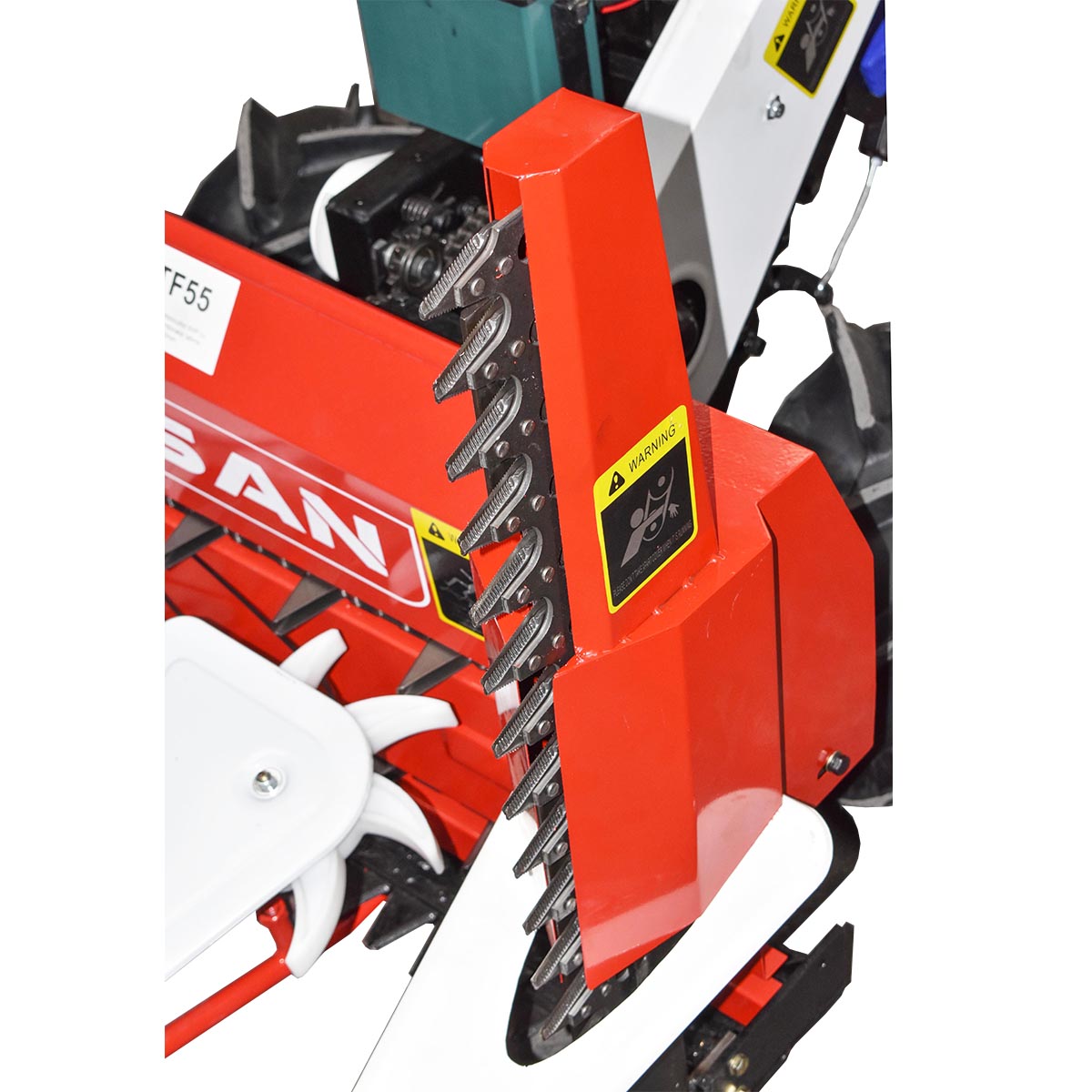 Diesel tiller 6HP with combined mower working width of 1000mm Baisan