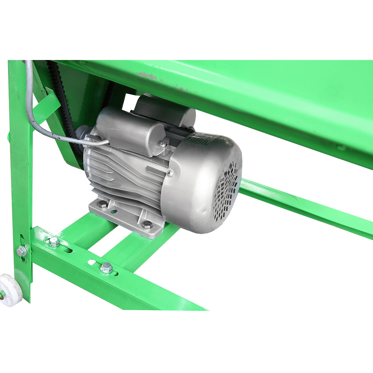 220V/50Hz 950W electric corn cleaning machine, efficiency 1800Kg/h, IP44 protection 910x360x700mm Baisan