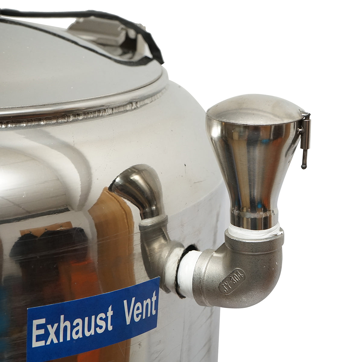Stainless steel automatic pasteurization machine for milk, juices, capacity 20L, 305x350x300mm