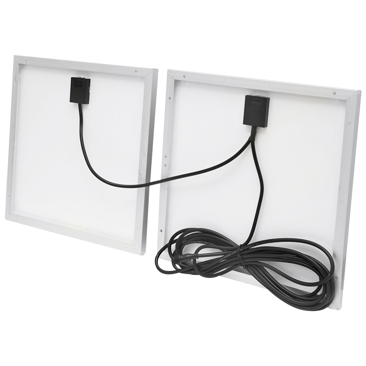LED lamp 240x0.5W with 35W solar panel and 7.4V/15Ah battery Breckner Germany
