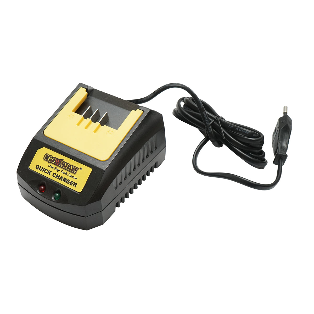 Cordless angle grinder with lithium battery 21V/4Ah, brushless motor, 3 speed settings, disc diameter 115mm Crownman