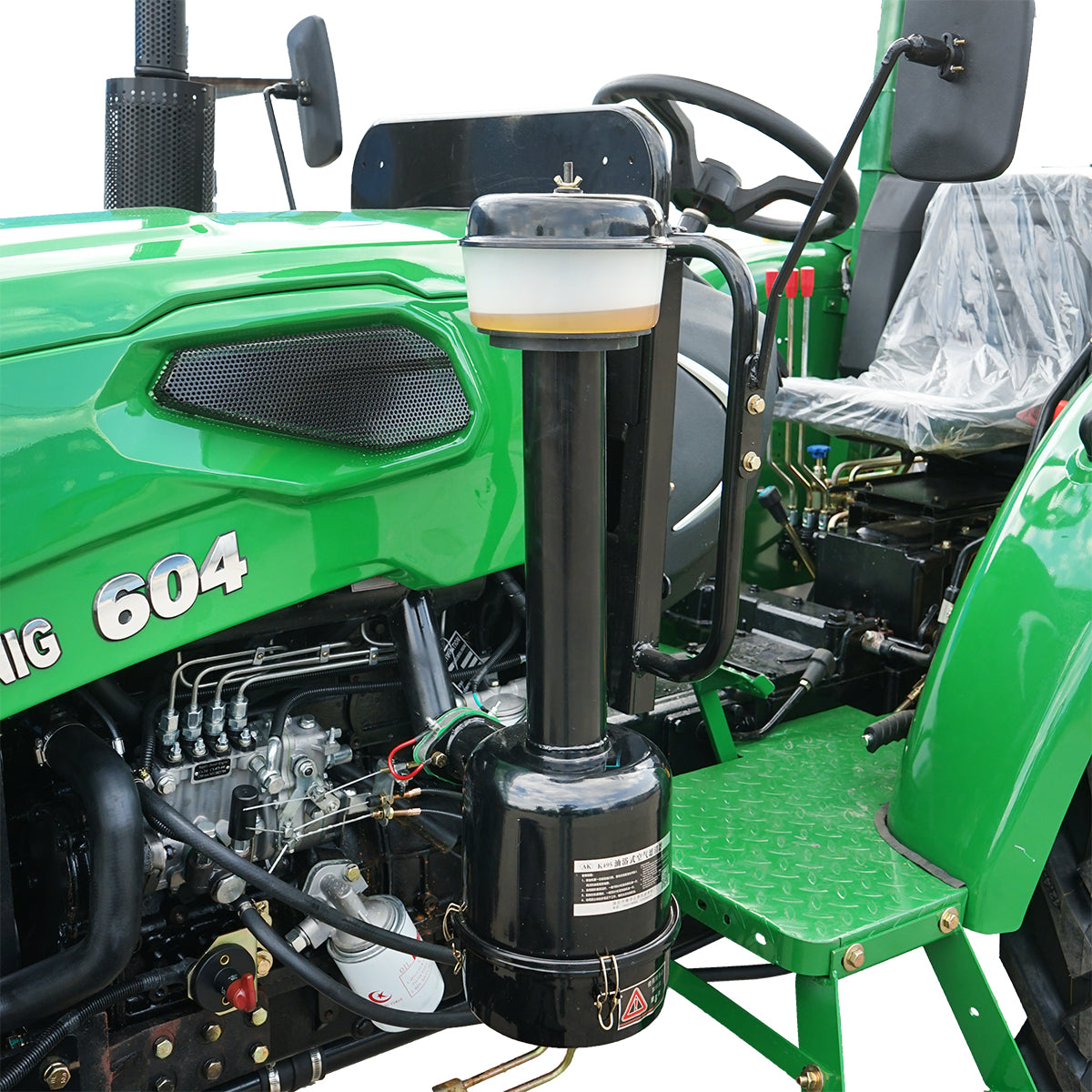 60HP Hanwo E3 tractor with cab, Xinchai III engine with wheels 8.3-20/12.4-28 Konig Traktoren 604