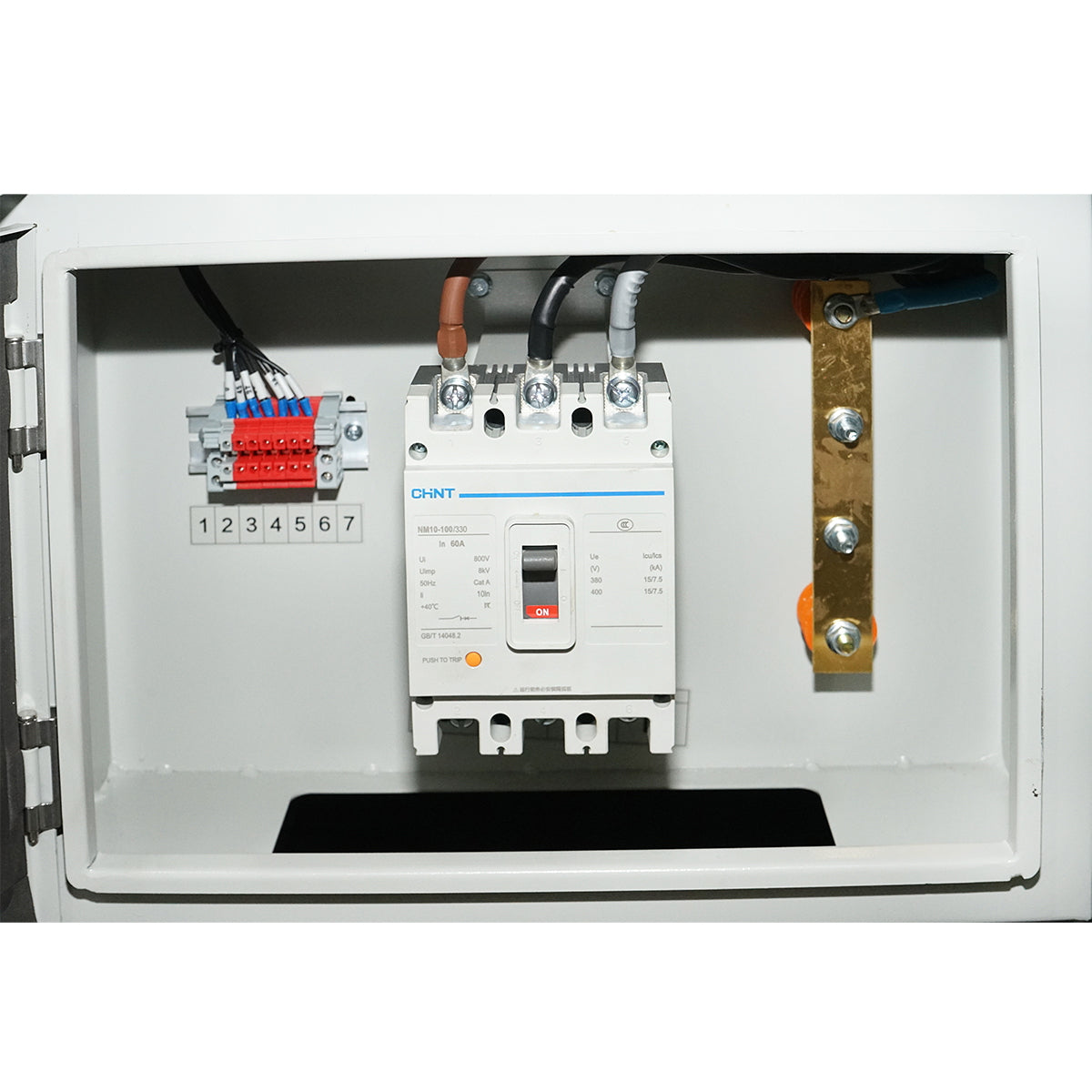 Three-phase electric generator 28KVA, 230/400V with Ricardo N4100DS-30KW diesel engine