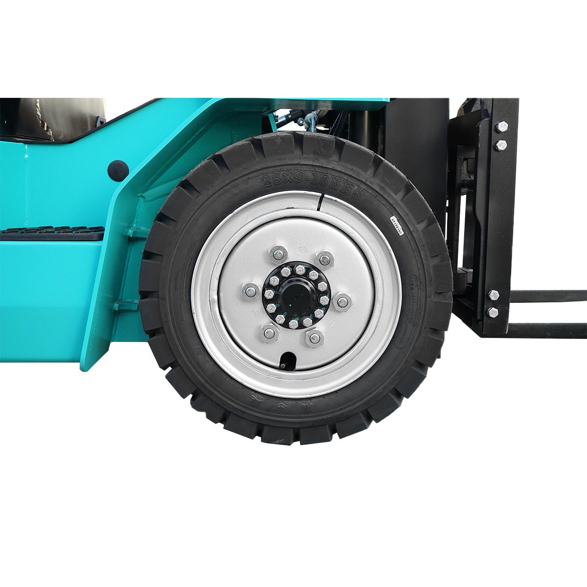 3-ton forklift with lateral translation, triplex, 4.5M lift cylinder for container