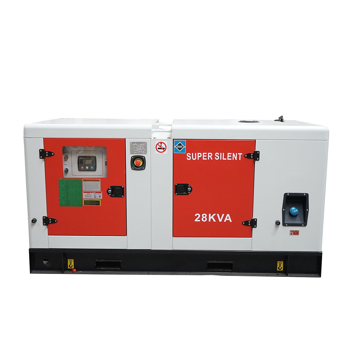 Three-phase electric generator 28KVA, 230/400V with Ricardo N4100DS-30KW diesel engine and 100A ATS