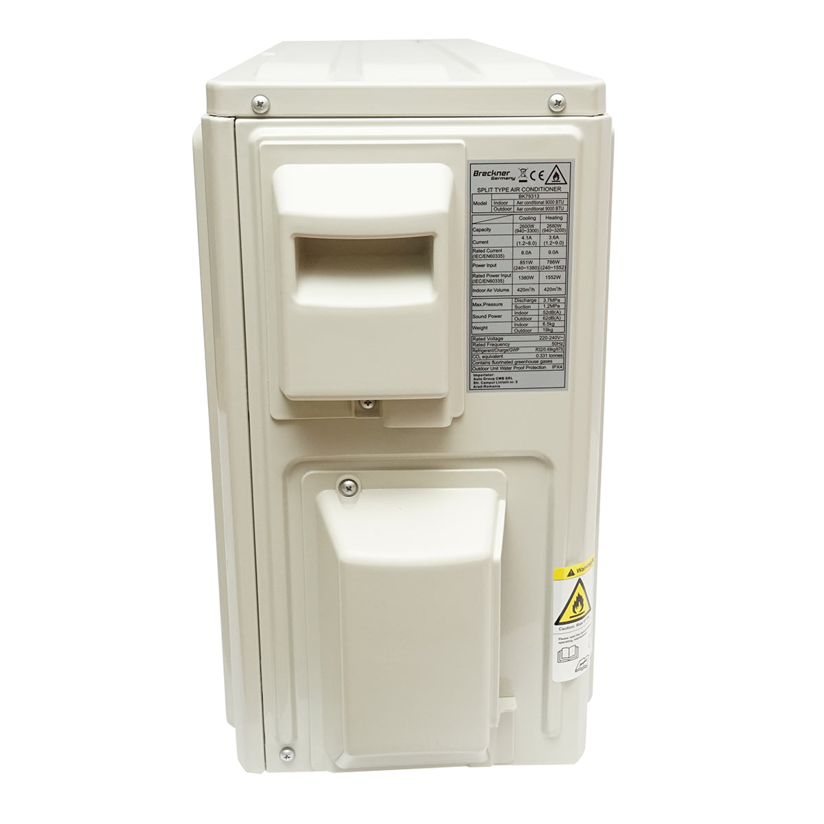 Inverter air conditioner 9000 BTU, energy class A++/A+, heating function, dehumidification, I feel, Wi-Fi, Smart Life app, installation kit included TCL