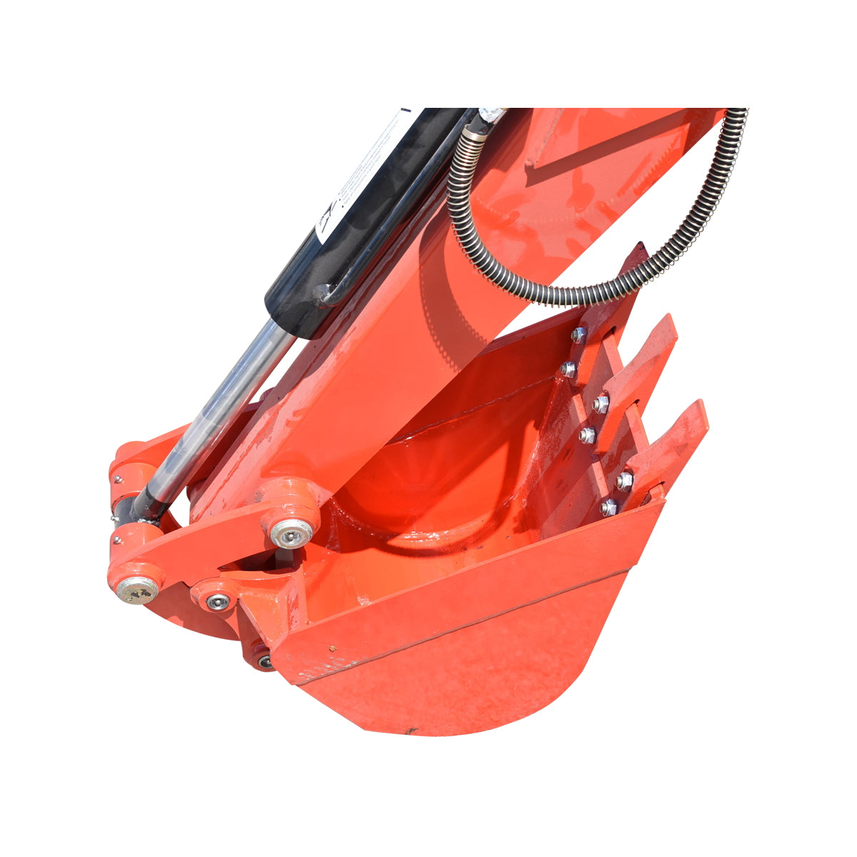 Excavator arm for tractor 25-50HP, 180-degree rotation, digging depth 2.2m, 415Kg Breckner Germany