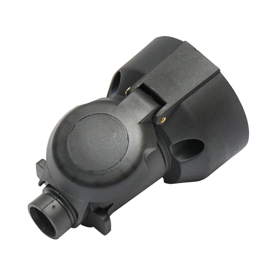 7-pin plug sheet for trailer, housing material is ebonite 12V