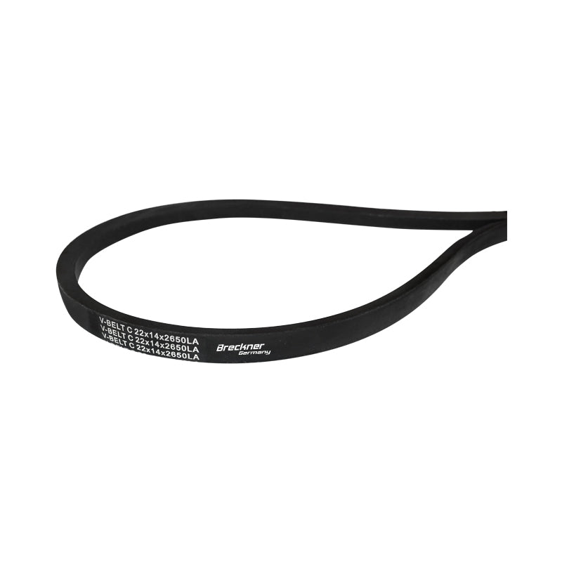 Trapezoidal transmission belt C 22x14x2650 LA Breckner Germany