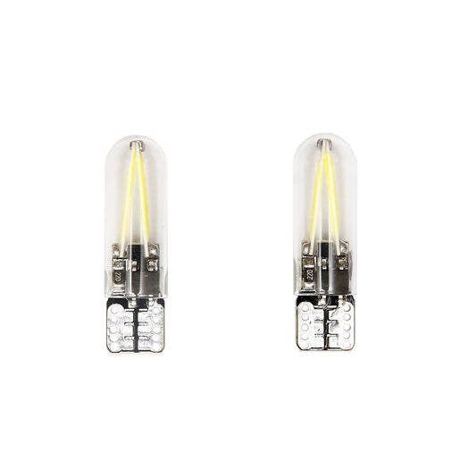 Set of 2 LED SMD bulbs 12V T10 0.04A cold light Breckner Germany