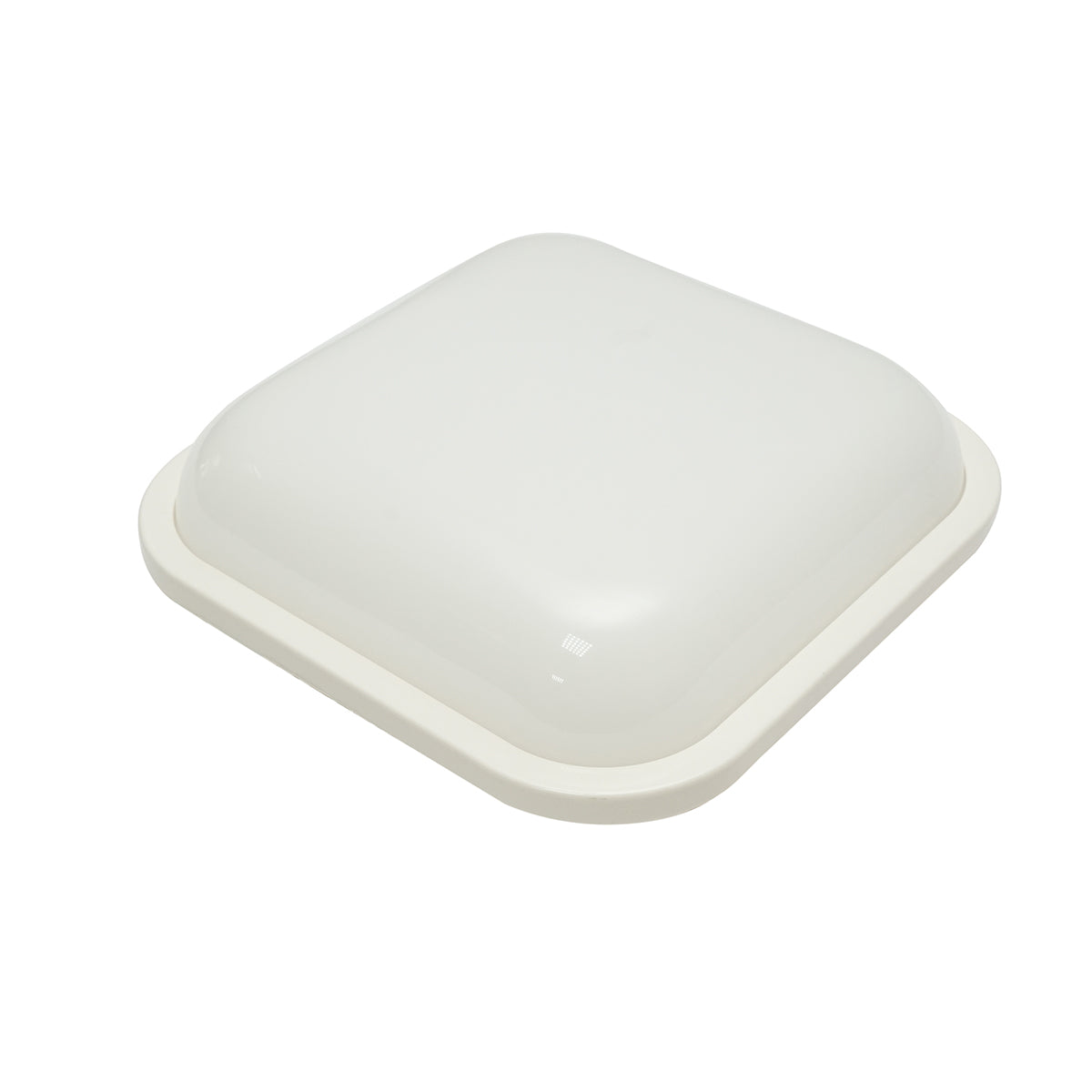 LED ceiling light 20W, 220V, 7000K cold light lighting fixture 220x220x65mm interior/exterior Breckner Germany