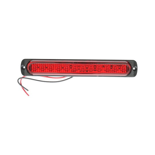 Red LED side marker lamp 12-24V FR1279 stroboscopic Breckner Germany