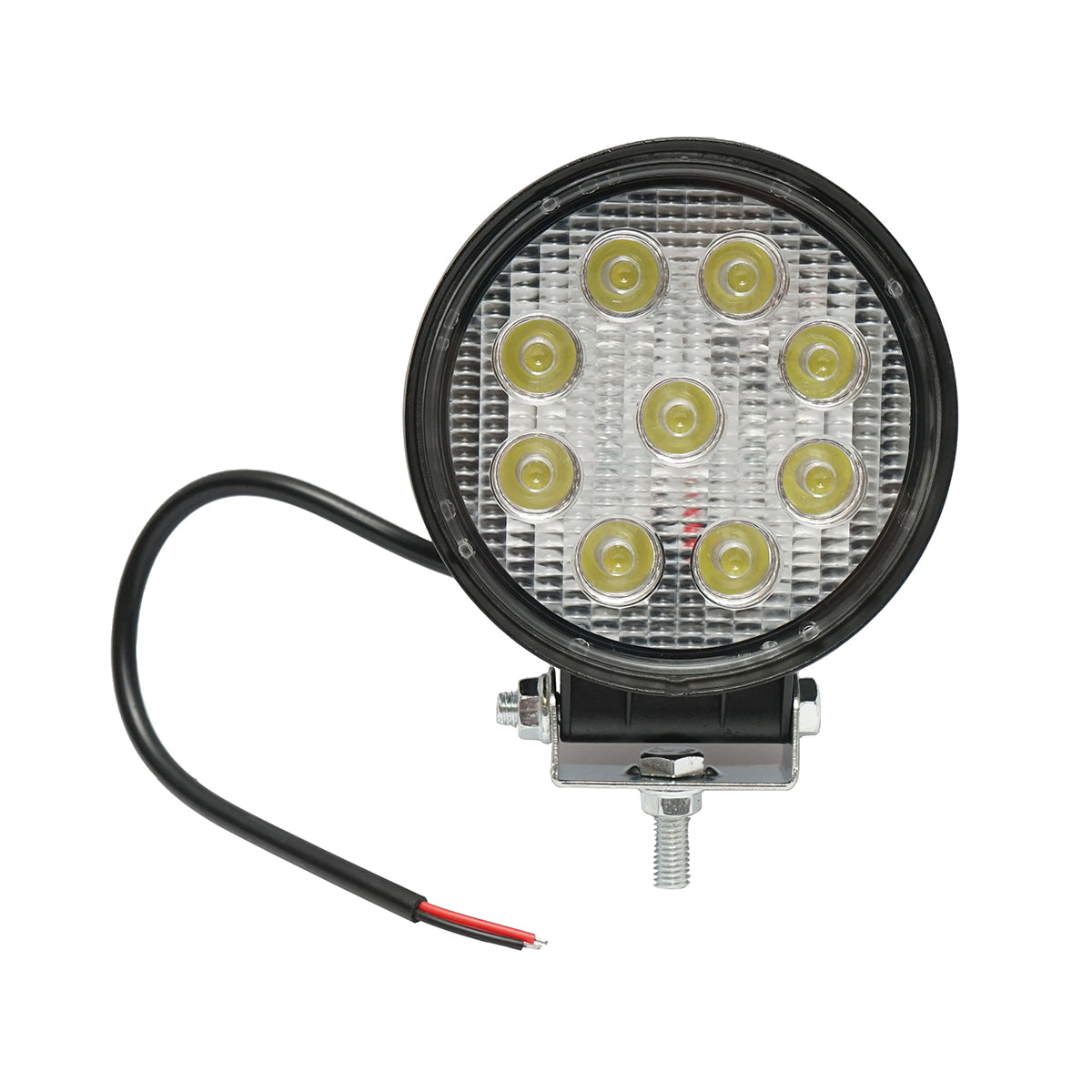 Lamp with 9 LEDs 10-60V 27W radiation angle 60 degrees flood type 6000K 107x107x51mm IP67 Breckner Germany