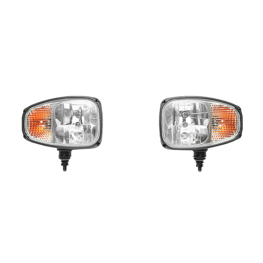 Set of headlamp type lamps with right and left signaling 24V HR-A-015 Breckner Germany