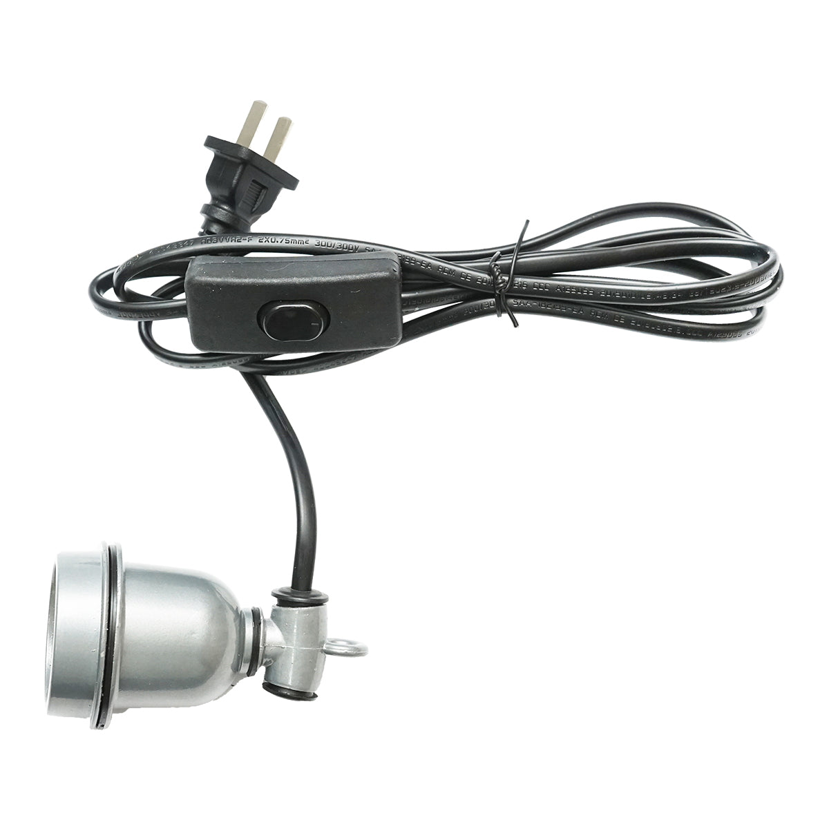 Support, E27 bulb socket for poultry heating, animals 230V, cable 1.7m