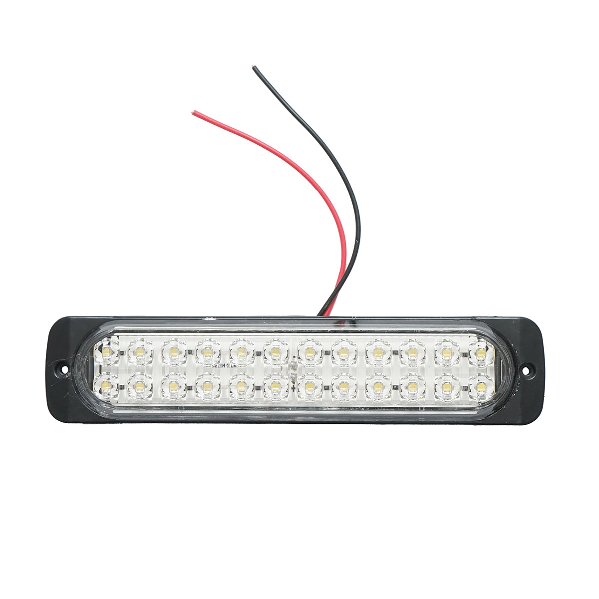 Slim LED side marker lamp 12-24V, white FR0280 Breckner Germany