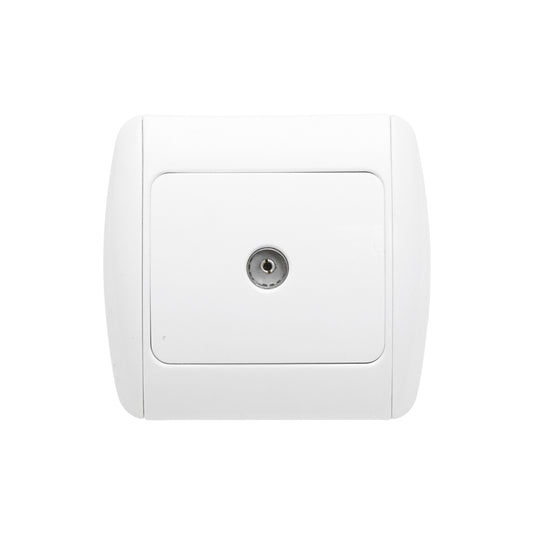 White end TV socket ST MAKEL recessed