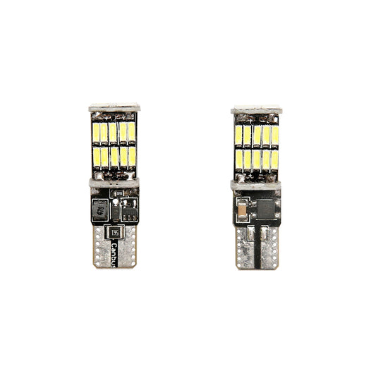 Set of 2 LED SMD bulbs 12V T10 0.2A cold light Breckner Germany