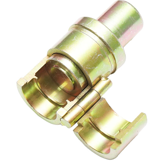 Tool for crimping, bending flexible corrugated stainless steel pipe DN25