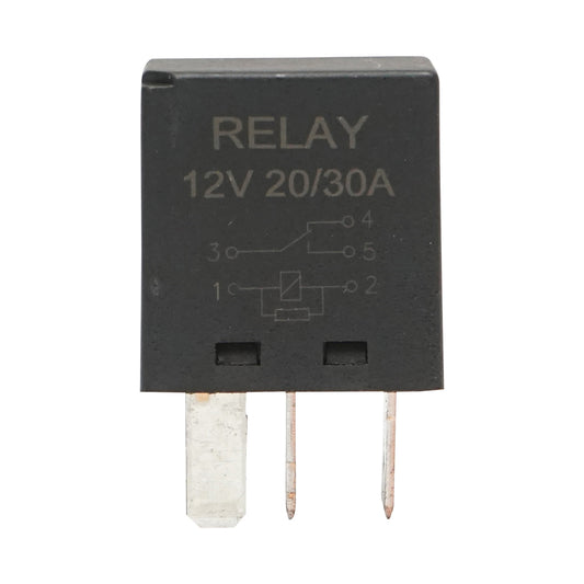 Universal micro relay John Deere, Case IH OEM code AL76702, 0332201107, 140258111, 82023238, 84543528 Breckner Germany