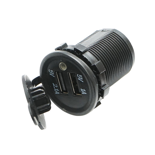 Car Charger Socket 12V 2 x USB/1A,2.1A Breckner Germany