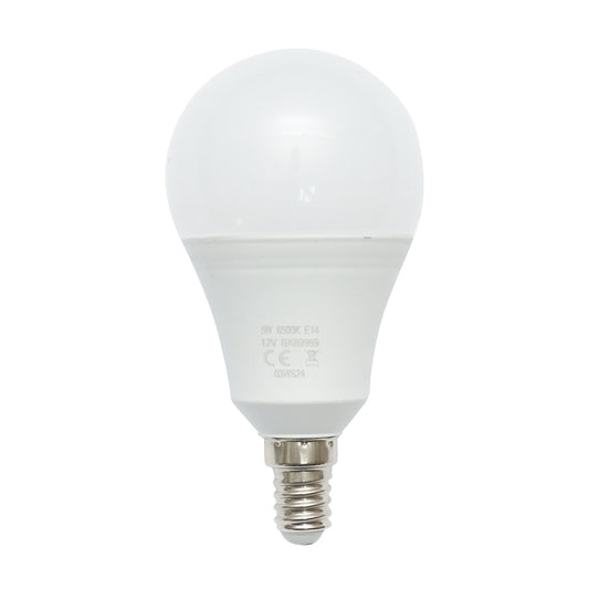 LED bulb 5W, 12V, E14 cool light 6500K Breckner Germany
