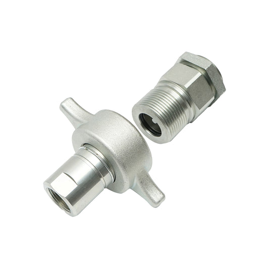 3/4 inch Female+Male Quick Coupler Set by Screw