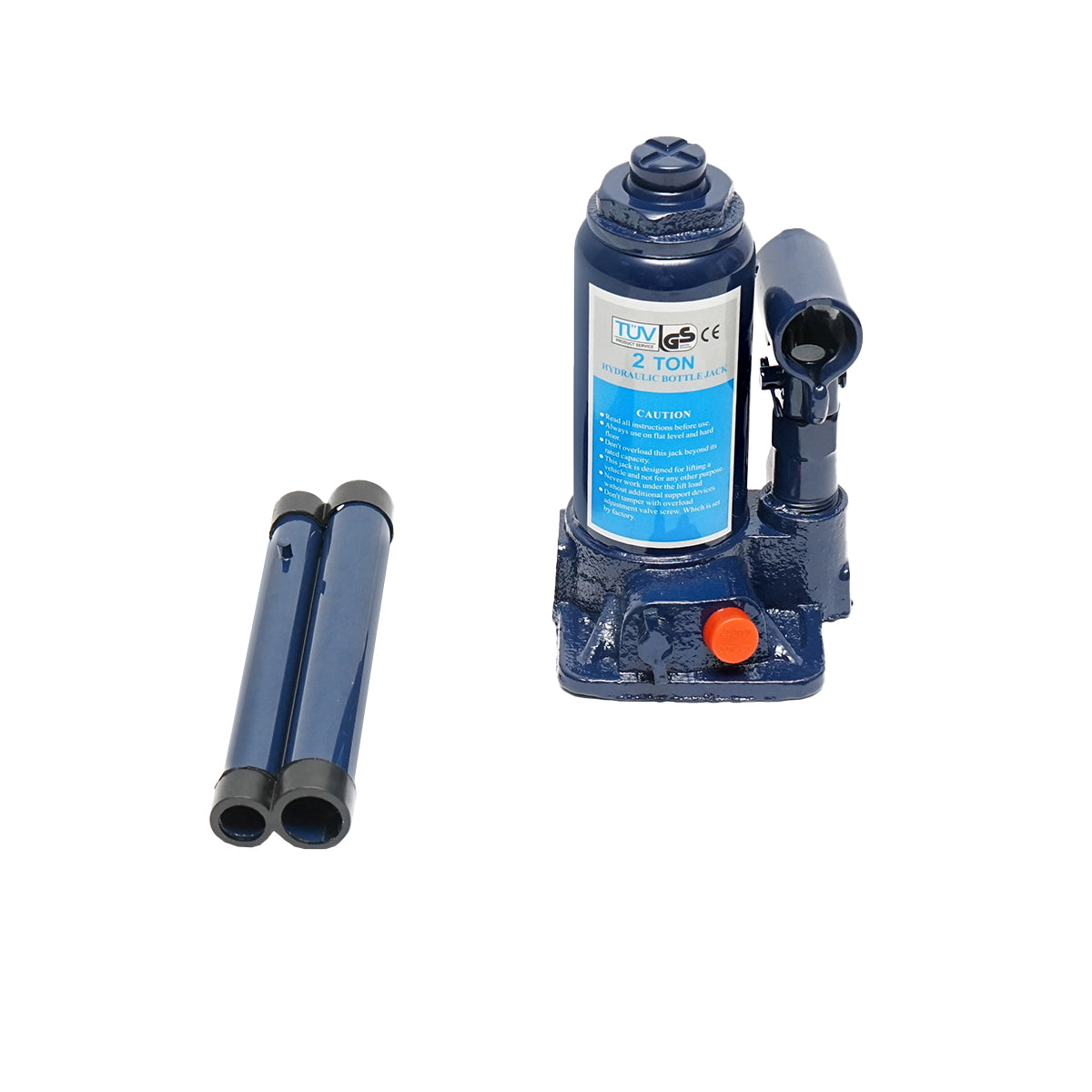 2-ton hydraulic jack with piston 148mm