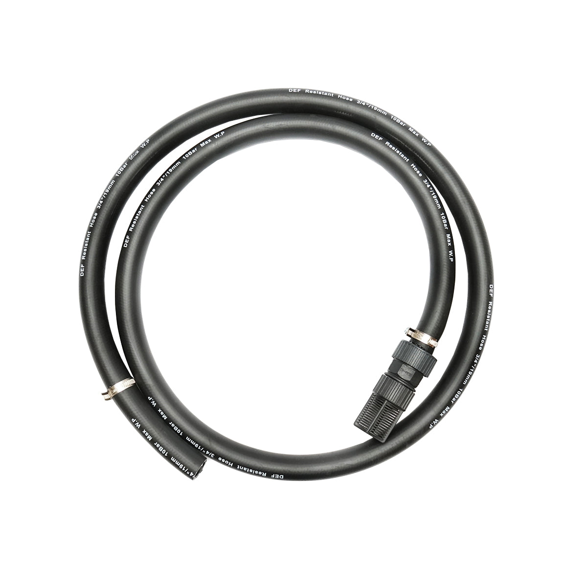 2 meter hose with filter for IBC AdBlue transfer pump