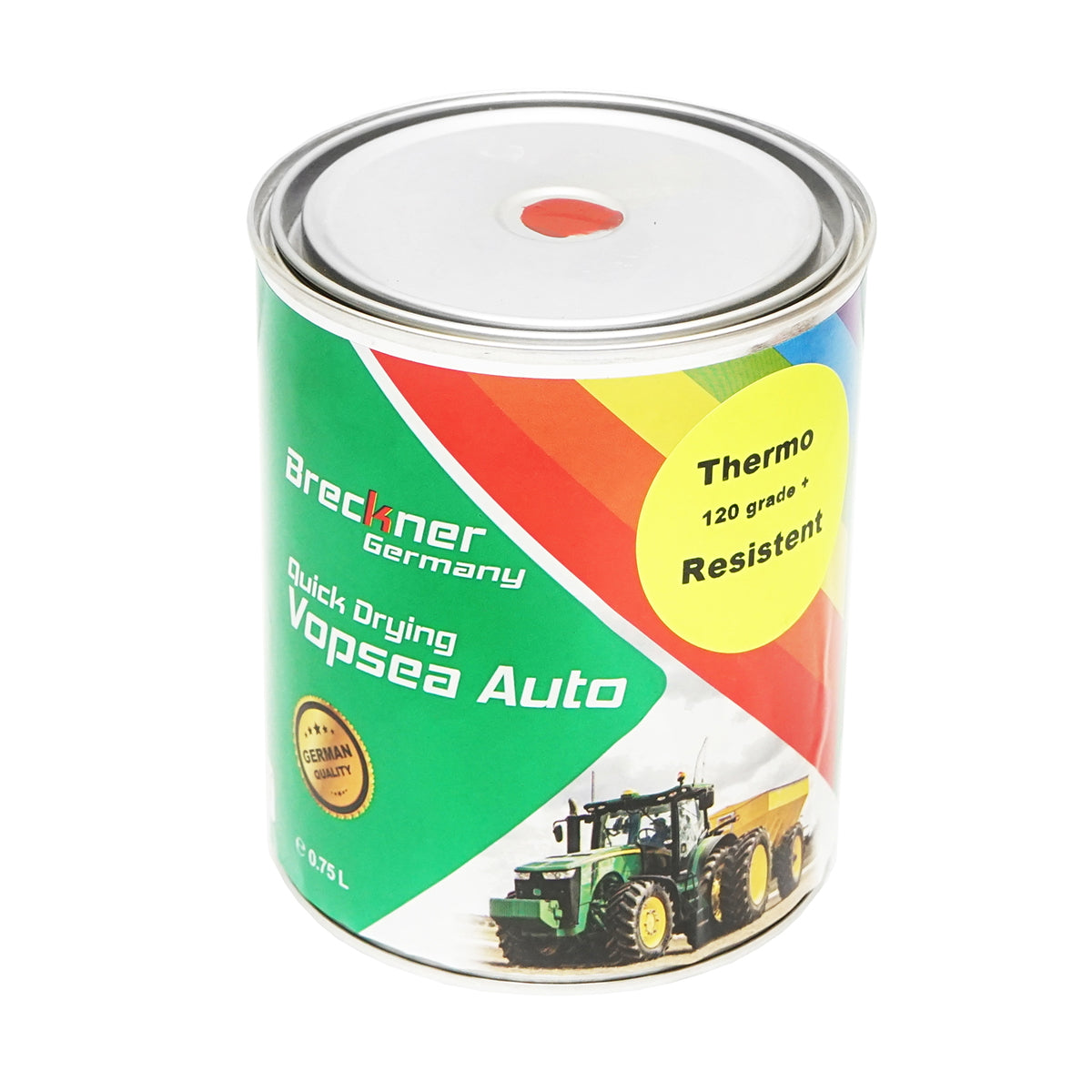 High temperature red automotive paint 0.75L Breckner Germany (for engines, calipers, etc....)
