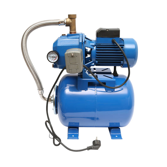 Water pressure pump 750W 220V, flow rate 46L/min, head 39m, tank 24L, speed 2860 r/min with ejector AUTODP255 Breckner Germany