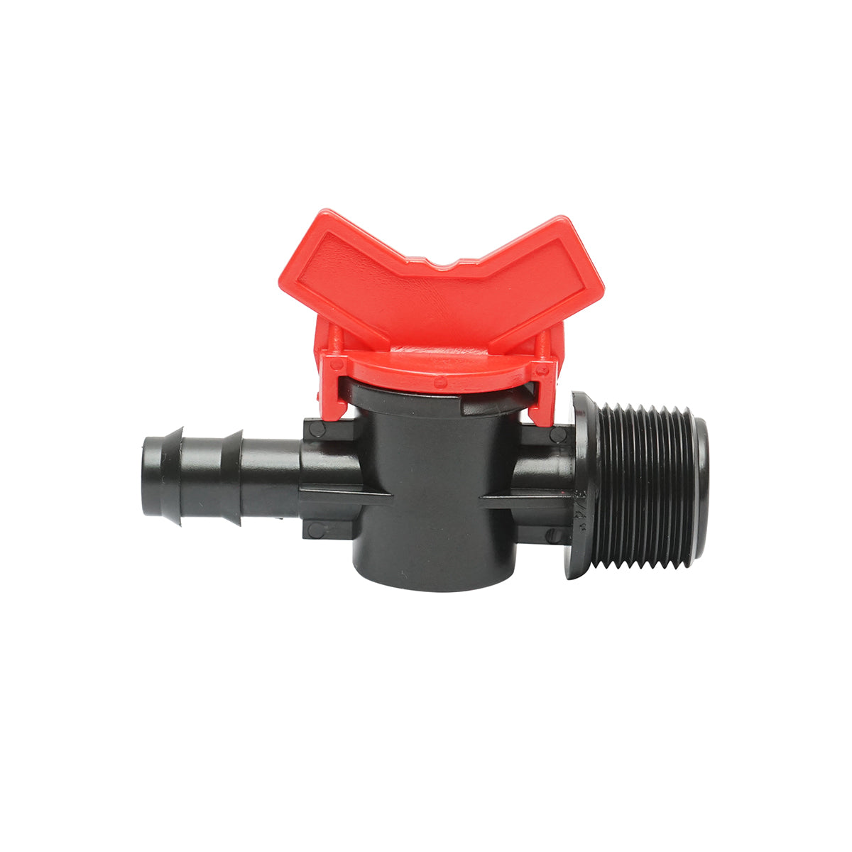 Drip pipe faucet D16mmx3/4 external thread for irrigation systems