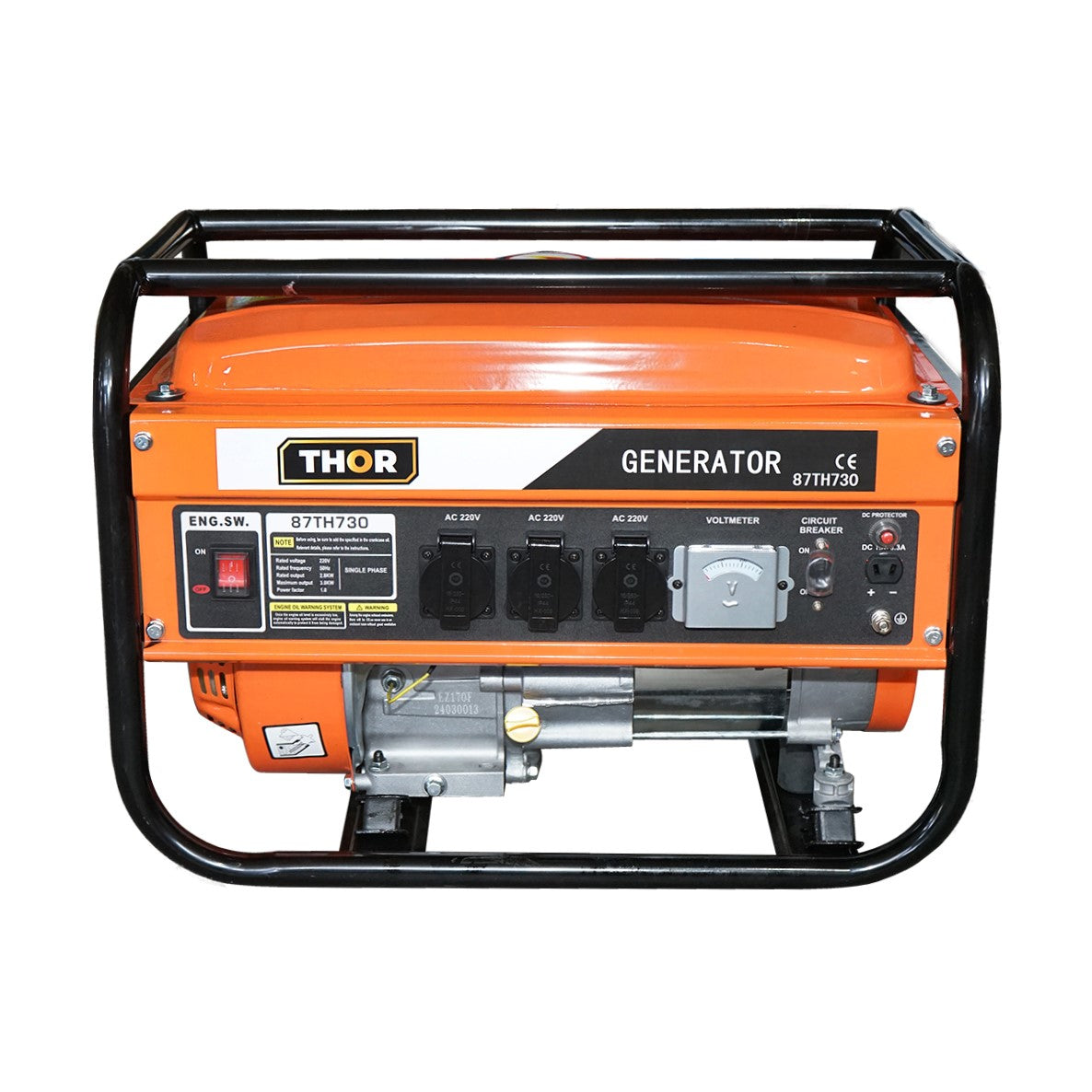 220V electric generator, 3KW gasoline BS3500 Thor