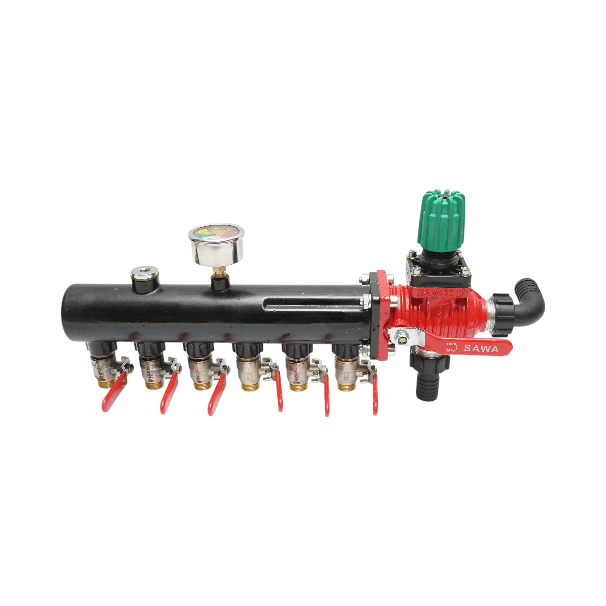 Metal herbicide distributor with 6 horsepower, glycerin manometer 25 bar