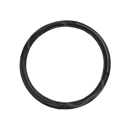 Black L steering wheel cover