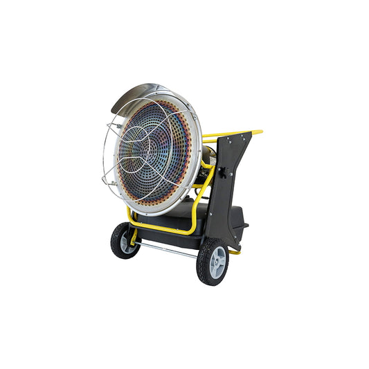 Diesel-powered heat blower with catalytic combustion and infrared radiation 220/240V 40KW 38L 3.8L/h 28.4Kg Breckner Germany