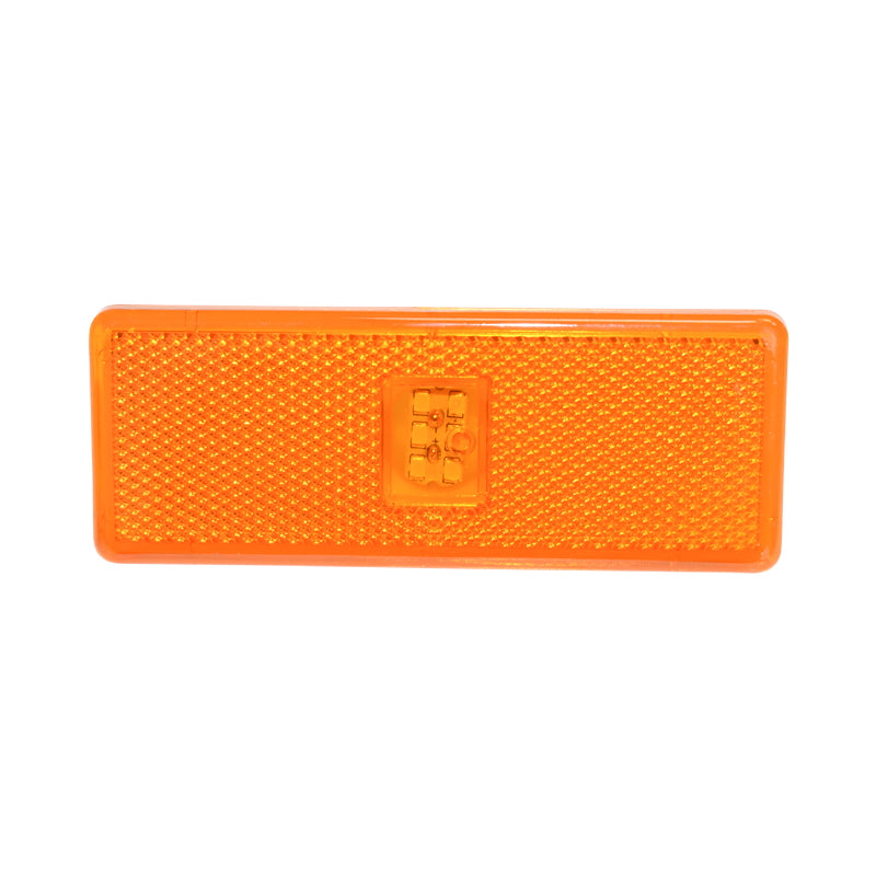 Yellow 12/24V LED side lamp 118x45, Breckner Germany