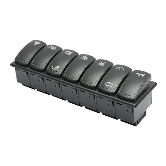 Control panel, 7-button universal switch