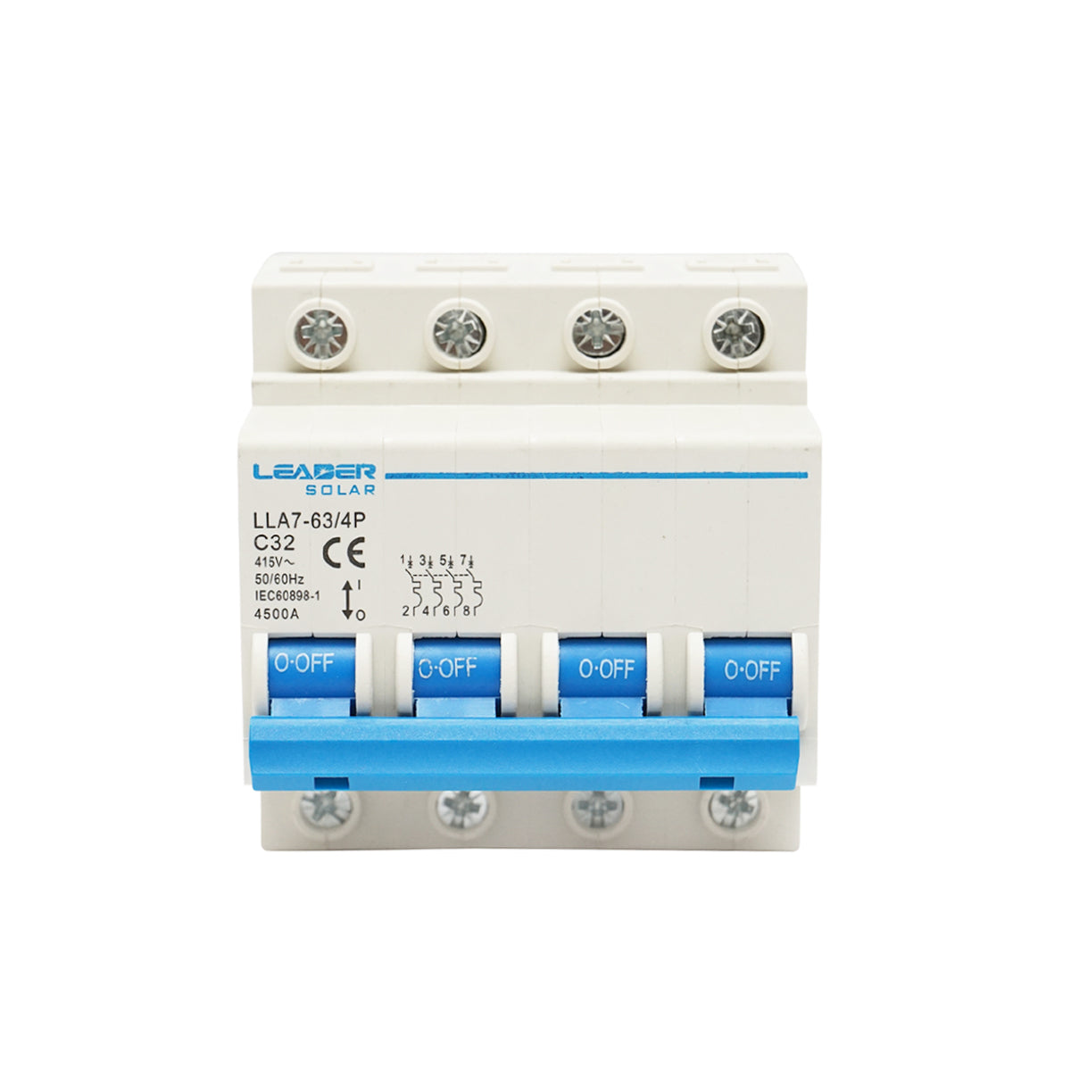 Automatic safety switch type 4P-32A-415VAC Leader