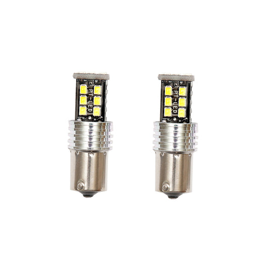 Set of 2 LED SMD bulbs 12V BAU15S 0.33A Breckner Germany