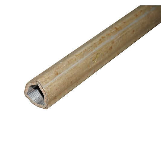 Set of triangular cardan pipe series T5 external 51.3 and internal 44.7 cross 30.2x80 L=1m