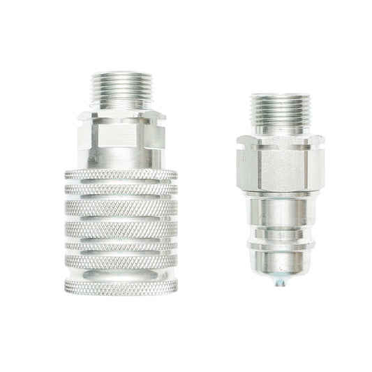 Pass valve for male/female on con M22x1.5mm with external thread Breckner Germany