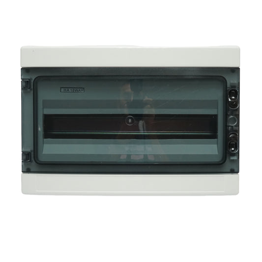 Fuse box applied 1 row, 18 modules, IP65, 285x410x140mm Breckner Germany