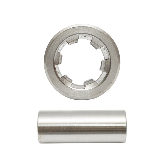 Bush, inner splined shaft for cardan Z=6, L=13cm, 1 3/8