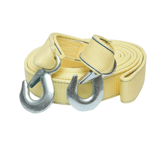 5m x 45mm towing strap 5T hook with safety Breckner Germany