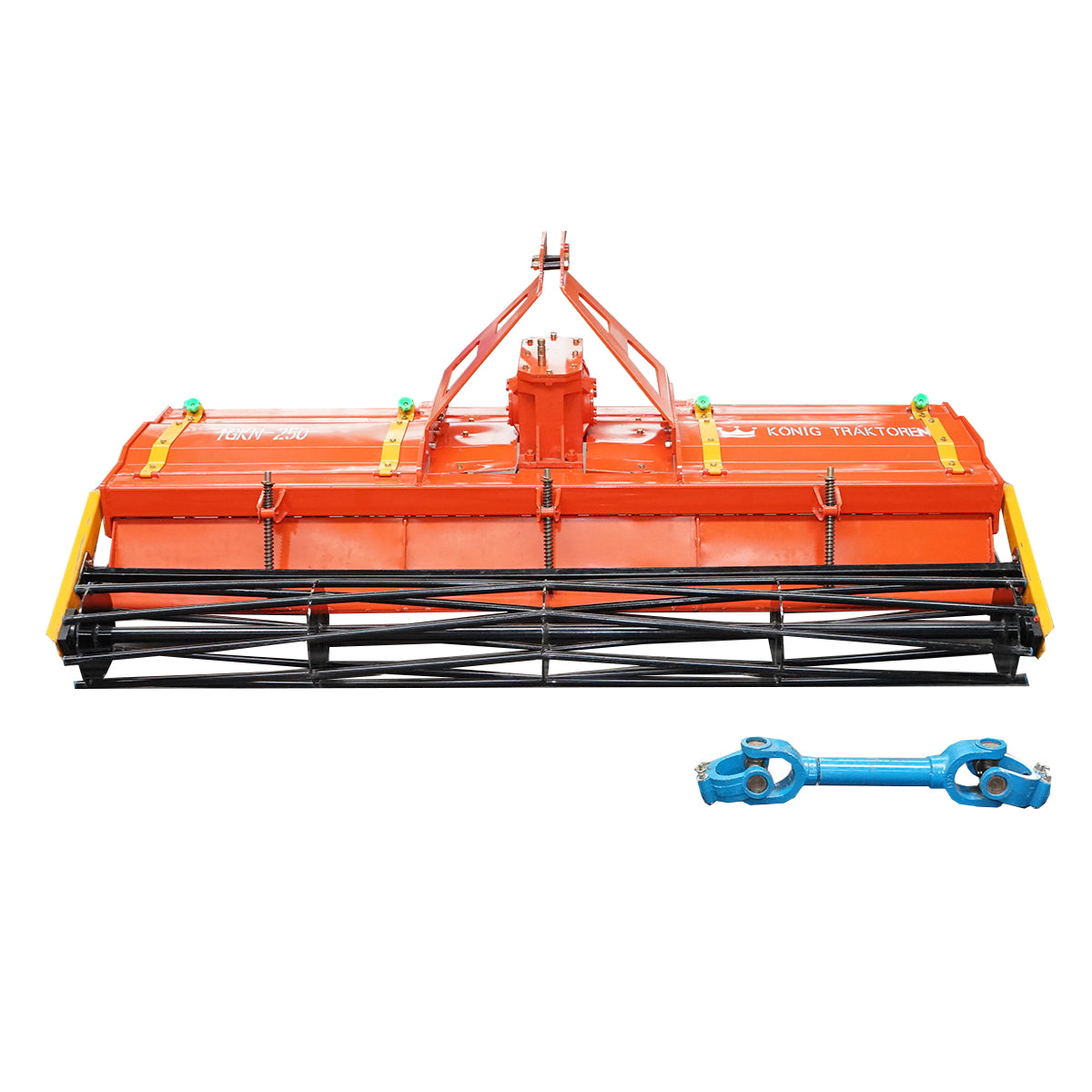 Cord type roller mower, working width 250cm 0.5-1.25hm2/h Konig Traktoren