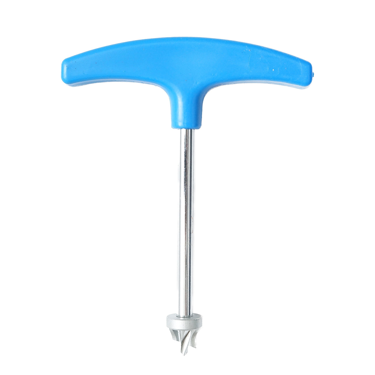 Manual drill for drilling pipes for 16 mm drip irrigation.