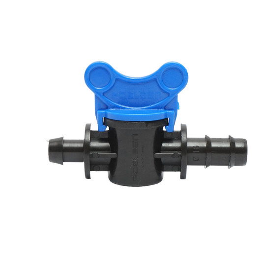 Drip tube faucet D16x16mm, PN4 for irrigation systems