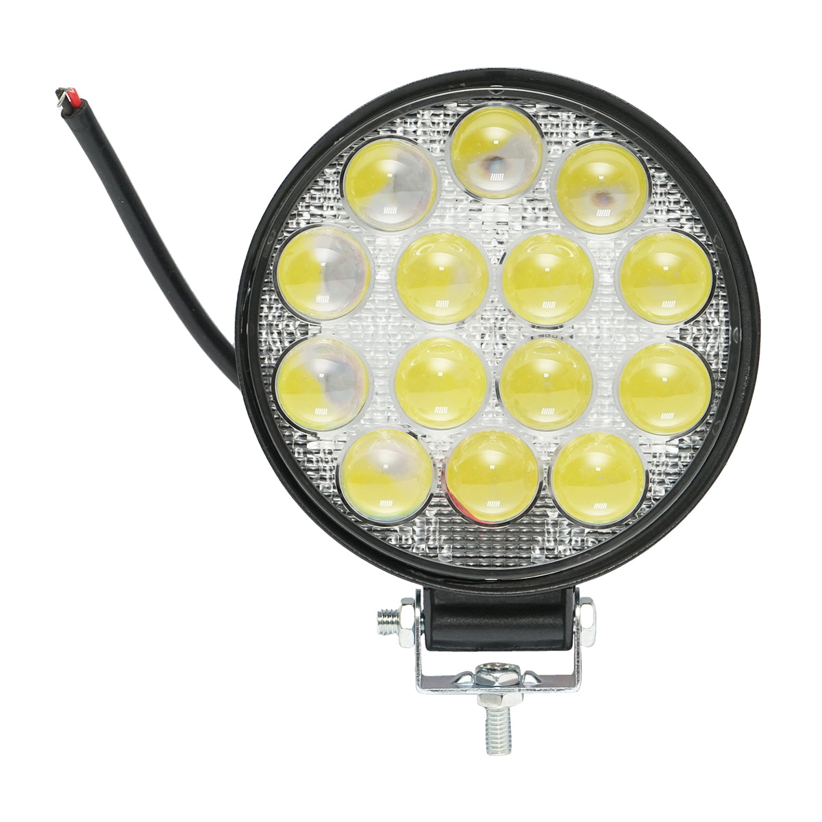 Lamp with 14 LEDs 10-30V 42W radiation angle 30 degrees spotlight type
