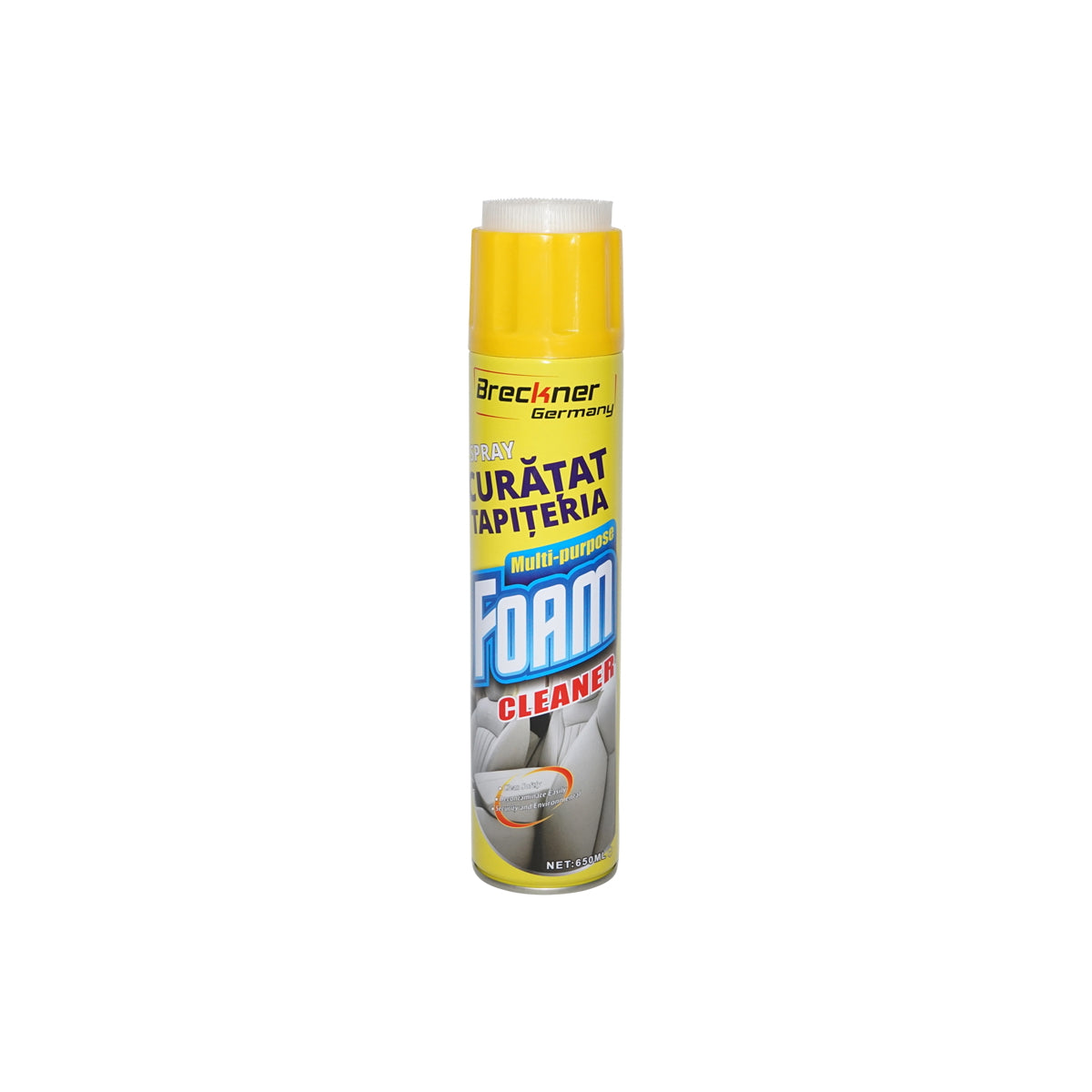Active foam spray for cleaning upholstery 650ml Breckner Germany